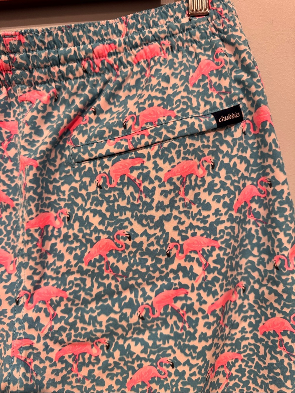 Chubbies The Domingos Are For Flamingos 7" Lined Swim Trunk - Picture 6 of 8
